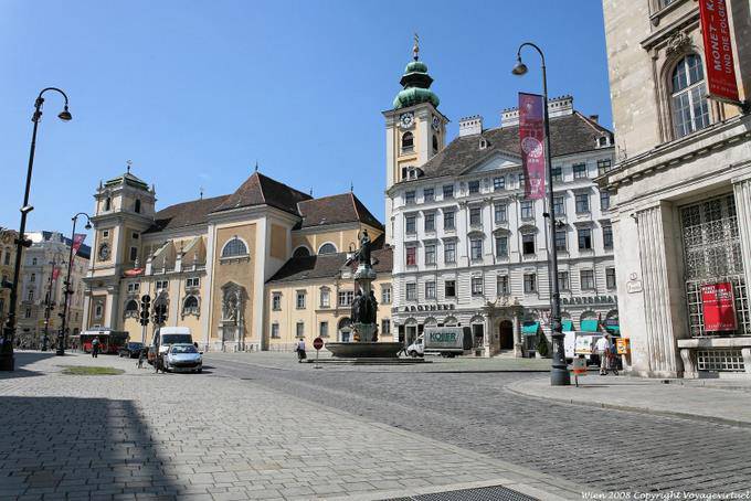 Freyung Platz, global overview - Vienna - Austria