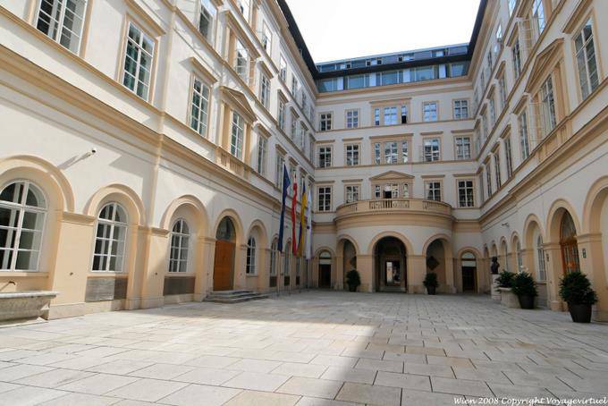 Courtyard, Herrengasse Landhaus Alte Palais Niederosterreich - Vienna - Austria
