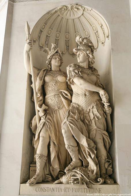 Hofburg, Constantia and Fortitudine - Vienna - Austria