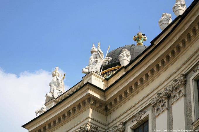 Hofburg, roof - Vienna - Austria