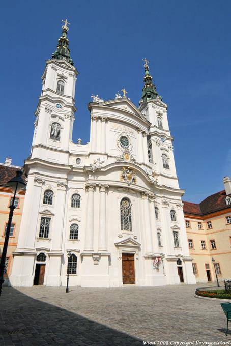 Jodok Fink Platz, Church Piaristenkirche - Vienna - Austria