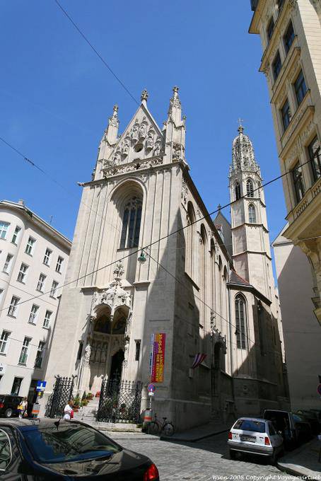 Maria Am Gestade Kirche, general view - Vienna - Austria