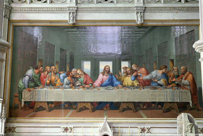 Minoritenkirche, das Letzte Abendmahl Raffaelli - Vienna - Austria