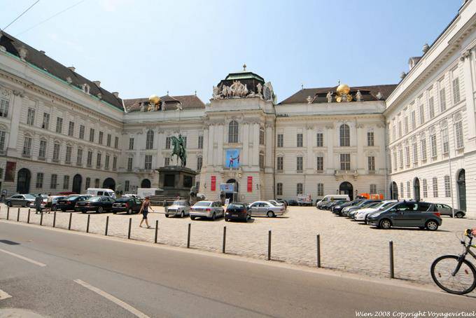 National Bibliothek, Josefsplatz Landscape - Vienna - Austria