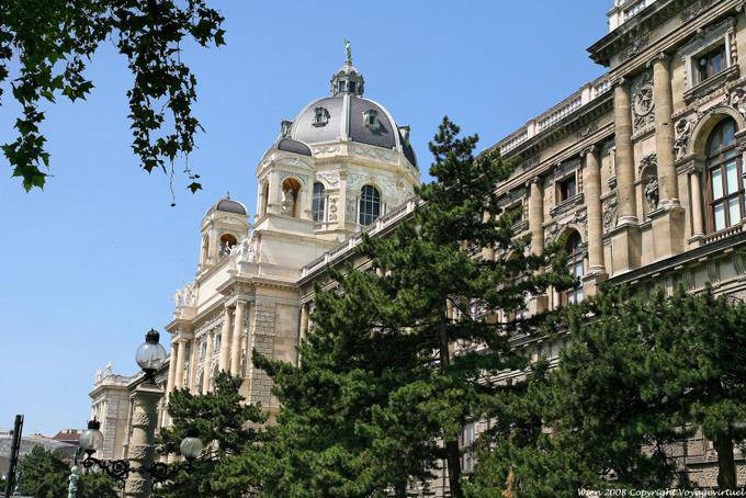 Naturhistoriches Museum since Burgring - Vienna - Austria