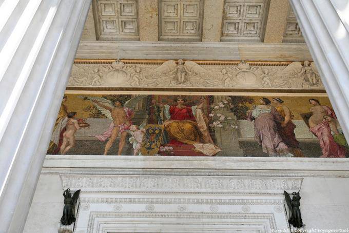 Parlament Osterreichische mosaics - Vienna - Austria