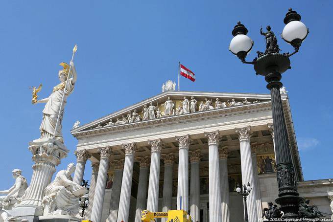 Reichsratsgebaude Parliament - Vienna - Austria
