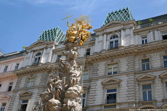 Pestssaüle The Plague Column - Vienna - Austria