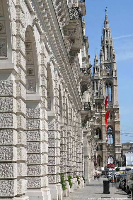 Reichsratstrasse - Vienna - Austria