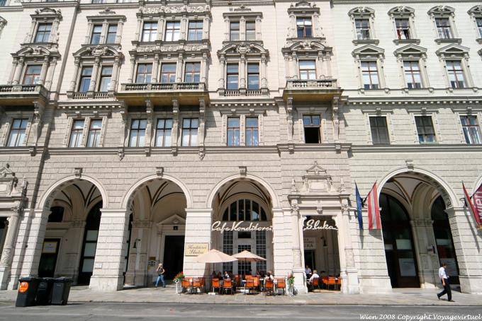 Reichsratstrasse Café Sluka - Vienna - Austria