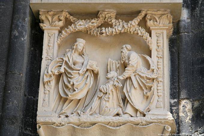 Stefansdom, Nordturm on the wall Barbarakapelle - Vienna - Austria