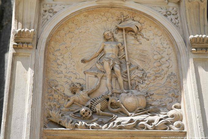 Stefansdom, Nordturm, victory over death - Vienna - Austria