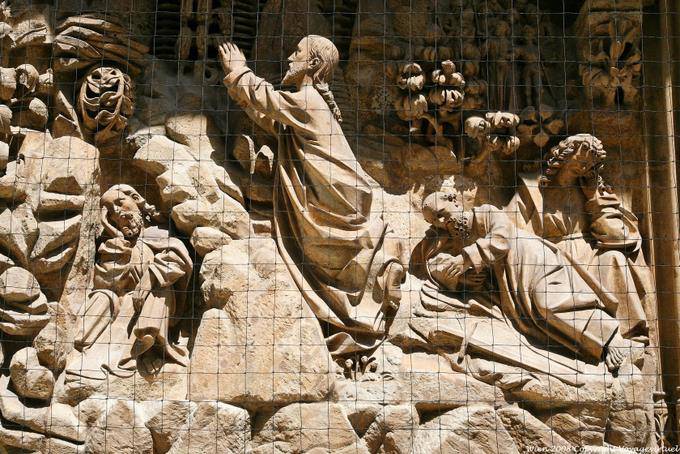 Stefansdom, Sculpture on the back detail - Vienna - Austria