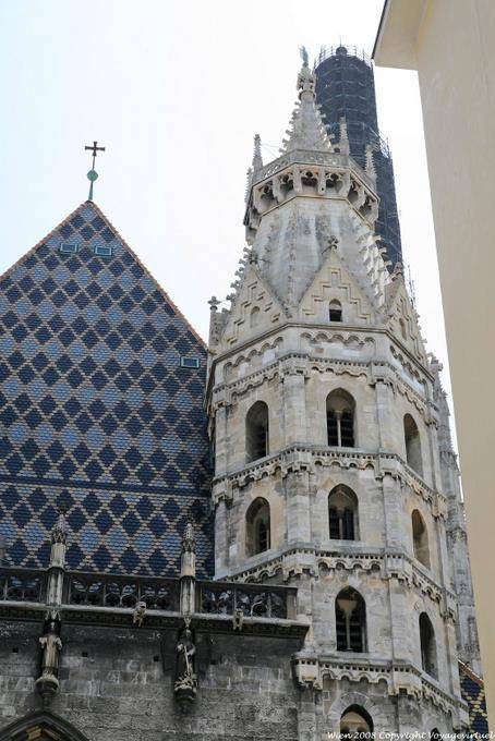 Stephansdom, overlooking the steeple - Vienna - Austria