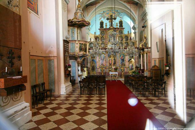 Ukrainische St. Barbara-Kirche, interior view - Vienna - Austria