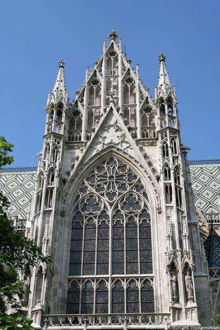 Votive Church, outside of the wing of the transept - Vienna - Austria