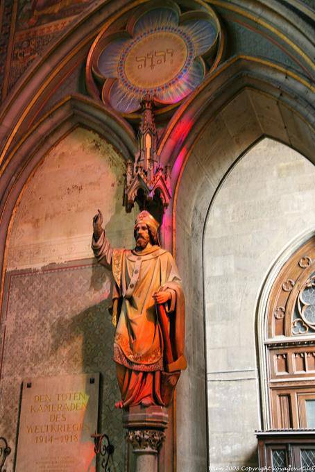 Votivkirche, Memory of the World War - Vienna - Austria