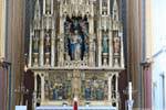Augustiner Kirche, close up on altar, Vienna - Austria.