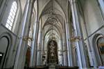Augustiner Kirche, Innenansicht Gotischer Sakralbau, Vienna - Austria.