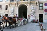 Hofburg Chat in the carriage, Vienna - Austria.