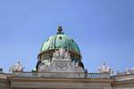 Hofburg, the dome Michael Wing From Michaeler Platz, Vienna - Austria.