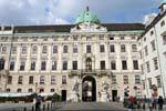 Hofburg, exit to the Michaelerplatz, Vienna - Austria.