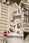 Hofburg Spanische Reitschule, another statue of Hercules, Vienna - Austria.