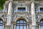 Naturhistoriches Museum, details of scuptures, Vienna - Austria.