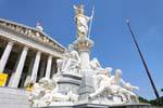 Parlament Pallas Athenebrunnen, brook Knudmann, Vienna - Austria.