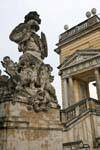 Statue Gazebo Schönbrunn, Vienna - Austria.