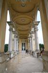 Under the arches of a wing, Gazebo Schönbrunn, Vienna - Austria.