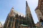 Stephansdom Cathedral Panorama, Vienna - Austria.