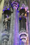 Stephansdom, statues in columns Pfeilerfigur, Vienna - Austria.