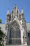 Votive Church, outside of the wing of the transept, Vienna - Austria.