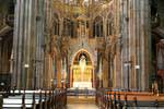 Votive Church, the nave and the altar master, Vienna - Austria.