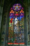 Votive Church, Stained Glass Kameradschaft der Politisch Verfolgten, Vienna - Austria.