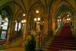 Monumental staircases, Wiener Rathaus, Monumentalen Treppenhausern, Vienna - Austria.
