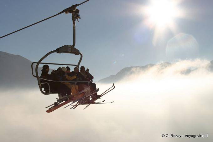 Walk in the Clouds, Avoriaz - Alps, France