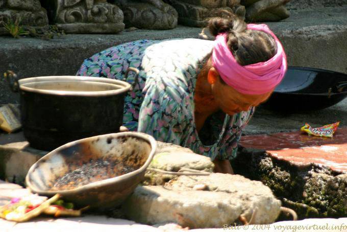 Street stove Candidasa - Bali
