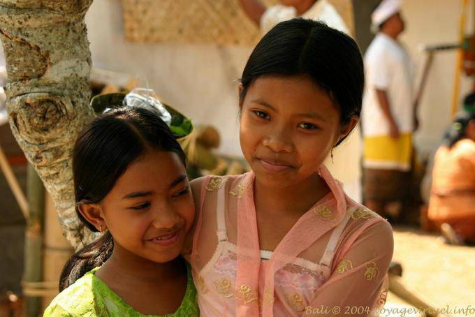 Smiling children, Bangli - Bali