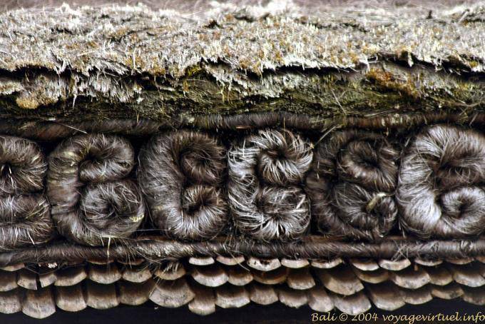 Roof detail, Pura Besakih - Bali