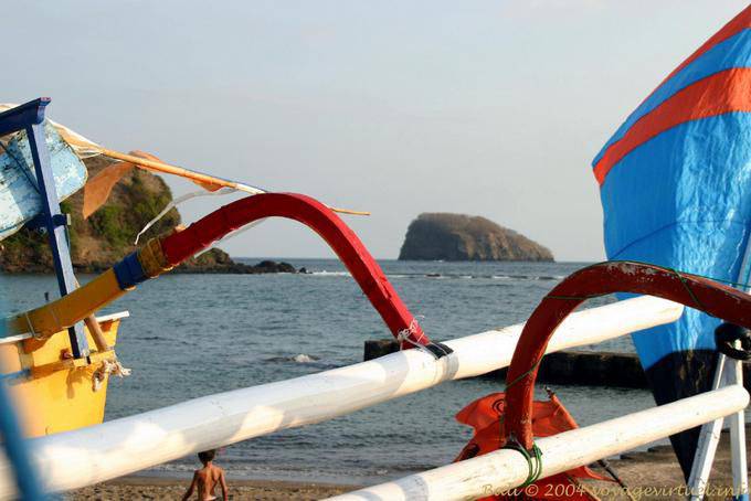 Overlooking the lagoon Candidasa - Bali