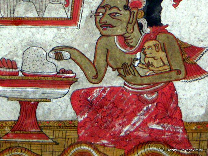 Meal painting, Bali - Bali