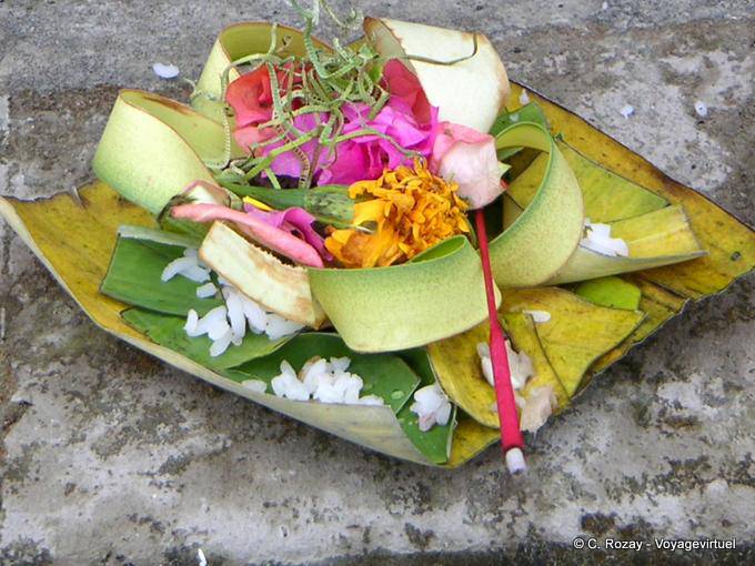 Offering Balinese picture - Bali