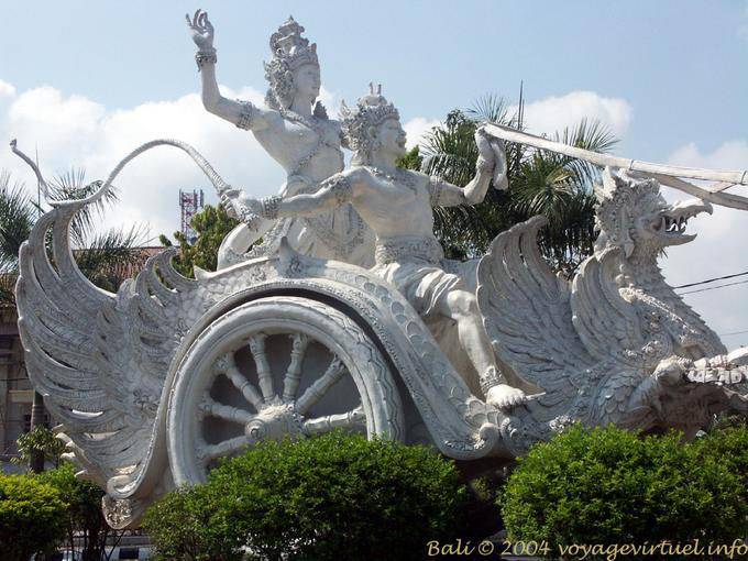 Gianyar chariot of the gods - Bali