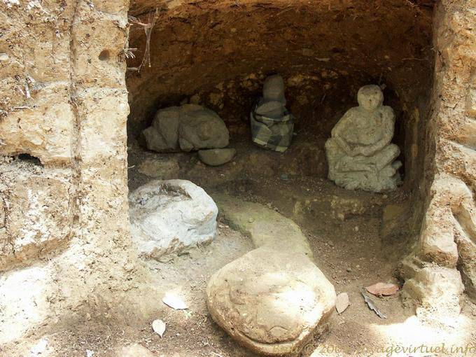 Snake Stone, Goa Gajah - Bali
