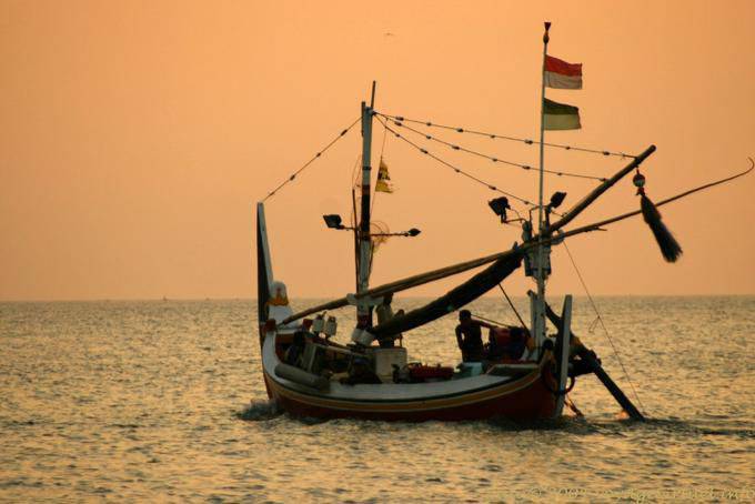Fishing boat, Jimbaran - Bali