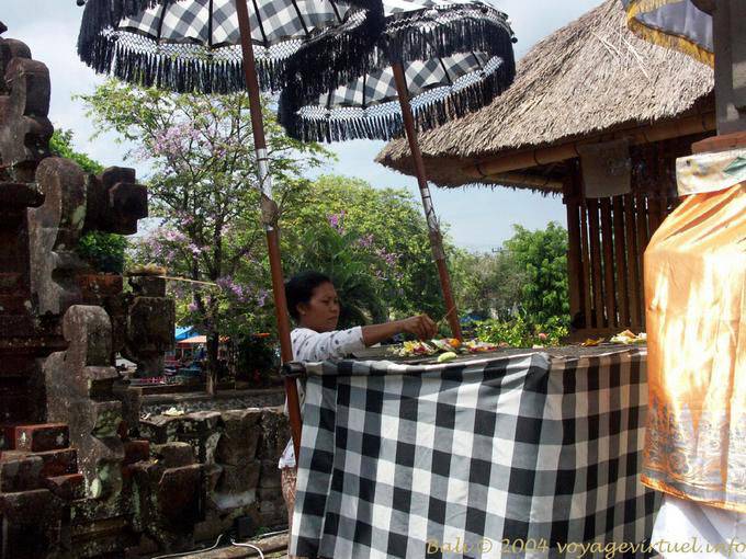 This food to the gods, Mengwi Taman Ayun - Bali