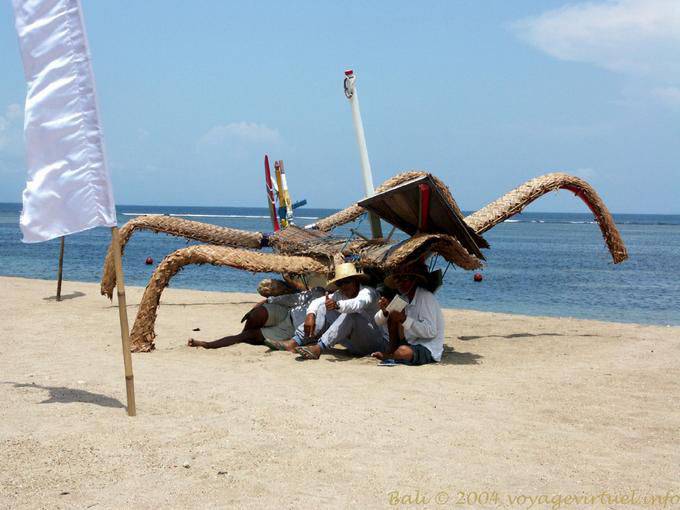In the shade, Nusa Dua, Bali - Bali