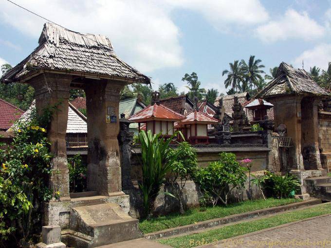 Traditional Balinese architecture, Penglipuran - Bali